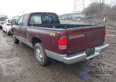 2000 Dodge Dakota Slt/Sport z USA, uszkodzony, nr VIN 1B7GL22N9YS577541